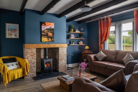 Pen y coed with hot tub and sauna surrounded by countryside views House in Abergele