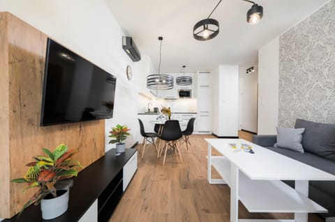 TV and multimedia, Kitchen or kitchenette, Living room, Seating area, Dining area