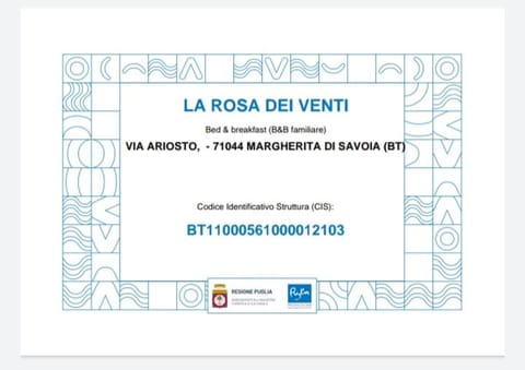 La Rosa Dei Venti Bed and Breakfast in Province of Foggia