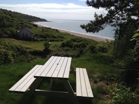 Natural landscape, Garden, Beach, Sea view