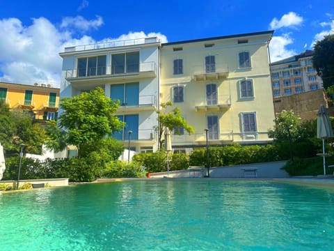 Property building, Day, Pool view, Swimming pool, sunbed