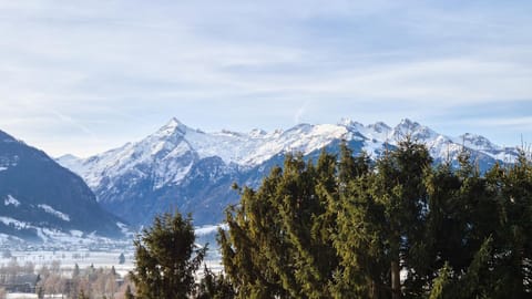 Natural landscape, Winter, Mountain view