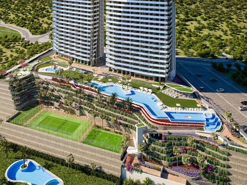 Property building, Swimming pool