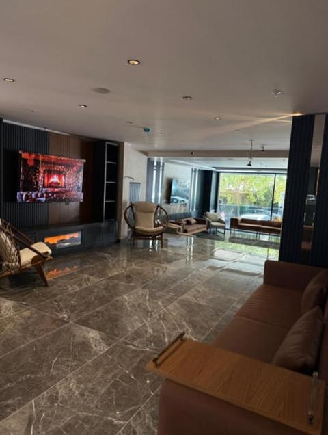 Property building, TV and multimedia, Living room, Seating area
