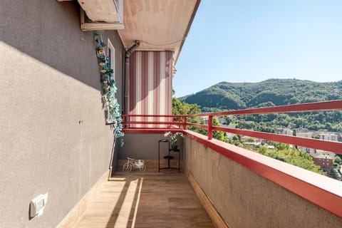 Day, Natural landscape, View (from property/room), Balcony/Terrace, Mountain view