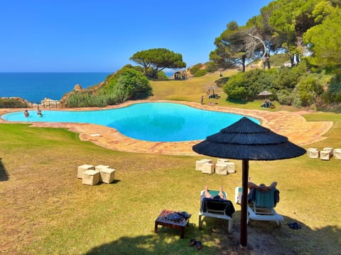 Natural landscape, Garden, Pool view, Swimming pool, sunbed