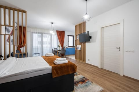 Bed, TV and multimedia, Photo of the whole room, Bedroom, towels, wardrobe