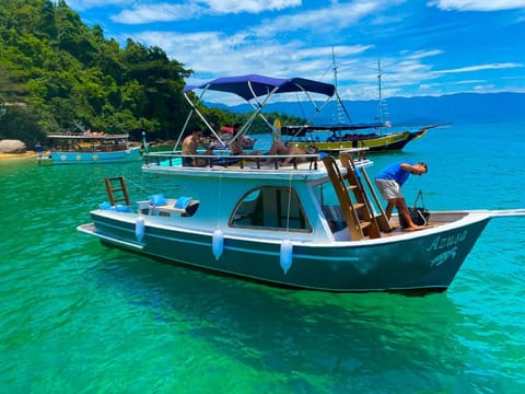 Azusa Paraty Docked boat in Paraty