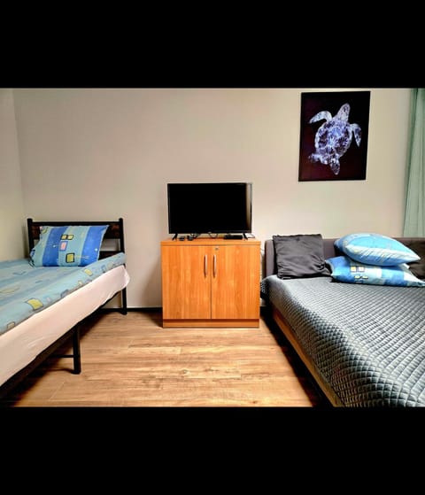 Bed, Photo of the whole room, Evening entertainment, Bedroom
