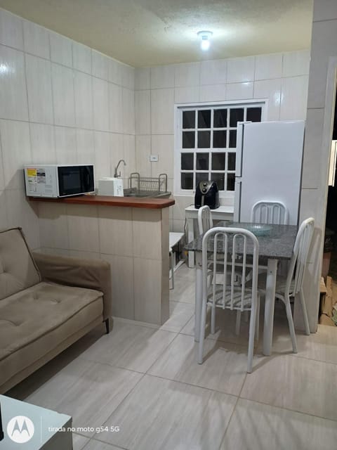Dining area, oven, stove