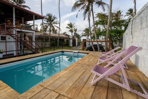 Pool view, Swimming pool, sunbed
