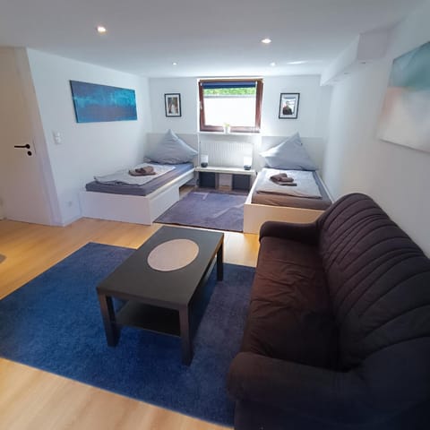 Living room, Bedroom