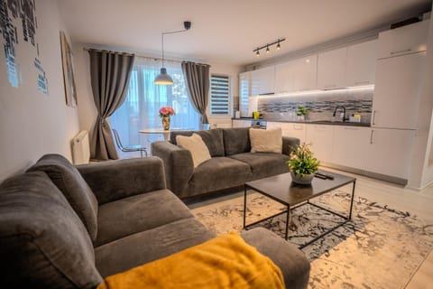 Kitchen or kitchenette, Living room, Seating area, pet friendly