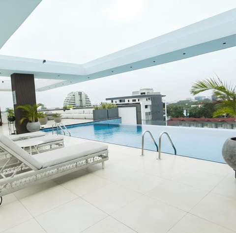 Pool view, Swimming pool, Swimming pool, sunbed