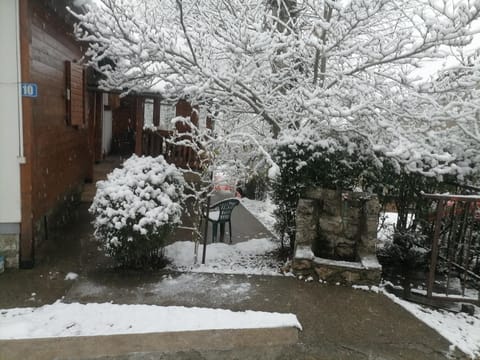 Property building, Day, Winter