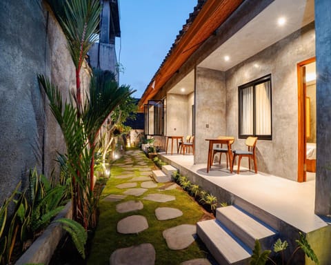 Property building, Garden view