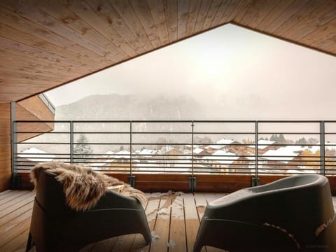 Natural landscape, Winter, View (from property/room), Seating area, Mountain view
