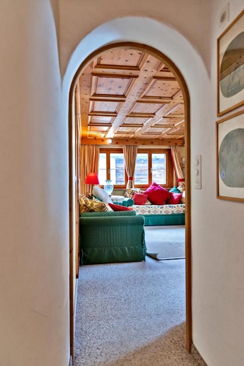 Chesa Grischuna 2pax- Madulain Apartment in Canton of Grisons