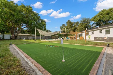 Day, Minigolf, Garden view