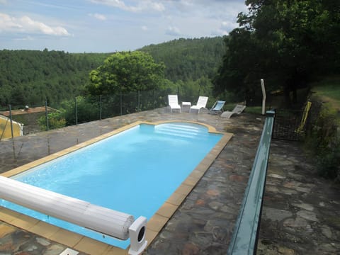 Property building, Living room, Swimming pool