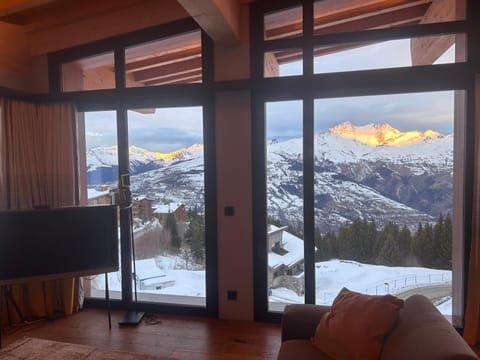 Natural landscape, Winter, Mountain view