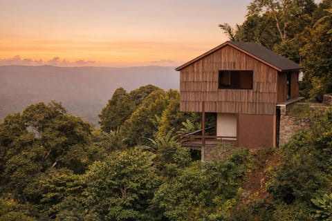 Natural landscape, Mountain view, Sunset