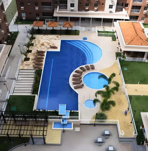 Property building, Day, Bird's eye view, Pool view, Swimming pool, sunbed