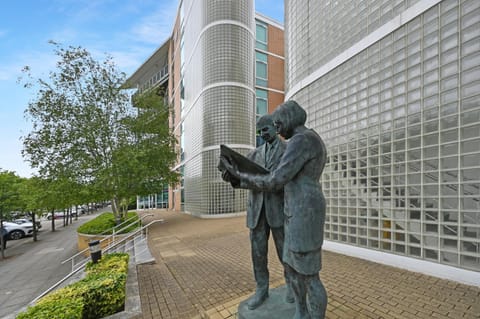 Property building, Nearby landmark