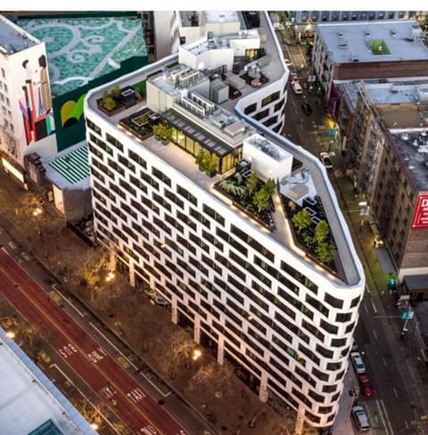 Property building, Bird's eye view, City view