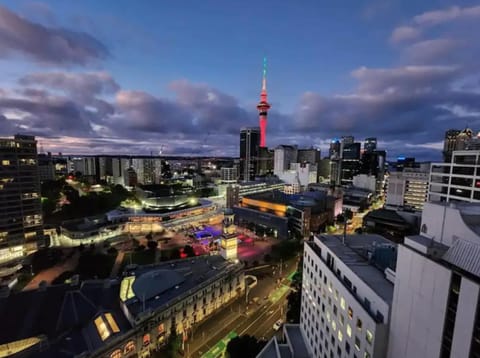 Night, City view, Landmark view