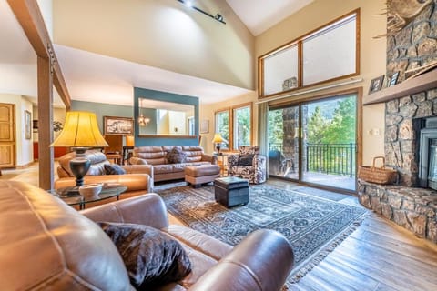 Day, Balcony/Terrace, Living room, fireplace, furniture