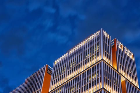Property building, Night
