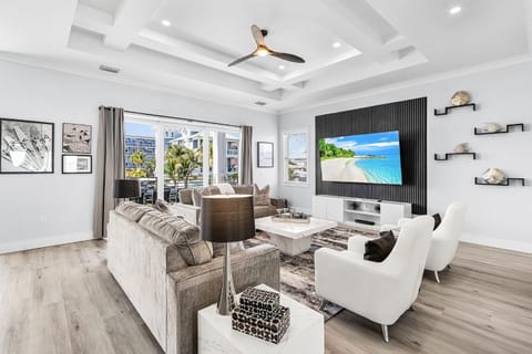 141 Brand New Luxury 6BR 6BA Build with Heated Pool! home House in Estero Island