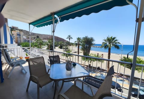 Property building, Living room, Swimming pool