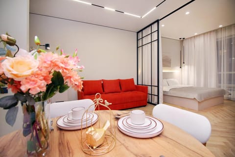Coffee/tea facilities, Living room, Seating area
