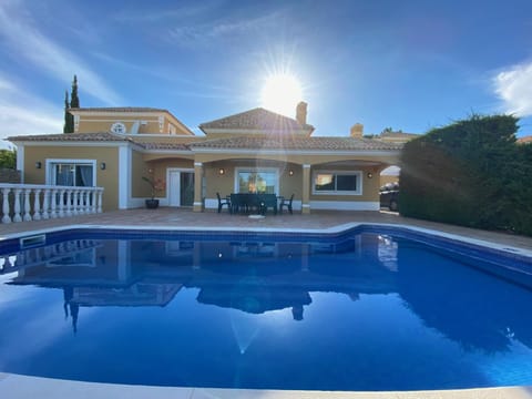 Property building, Swimming pool, Swimming pool, Sunset