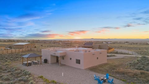 Property building, Sunset