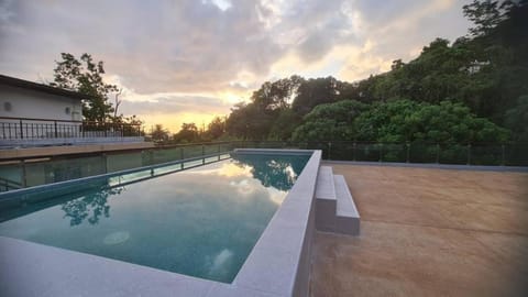 Pool view, Swimming pool, Sunrise, Sunset