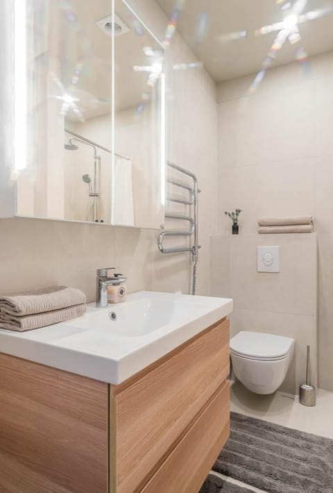 Domillion New Duplex 12ppl balconies free park N2A Apartment in Vilnius