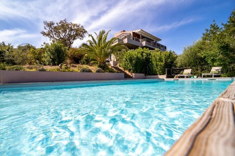 Property building, Pool view, Swimming pool