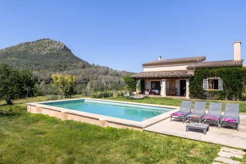Property building, Living room, Swimming pool