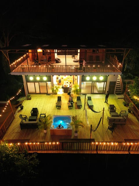 Patio, Night, Garden, View (from property/room), Balcony/Terrace, Garden view, Pool view, Swimming pool