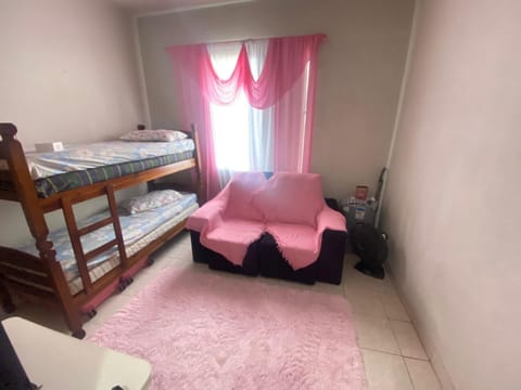 Photo of the whole room, bunk bed