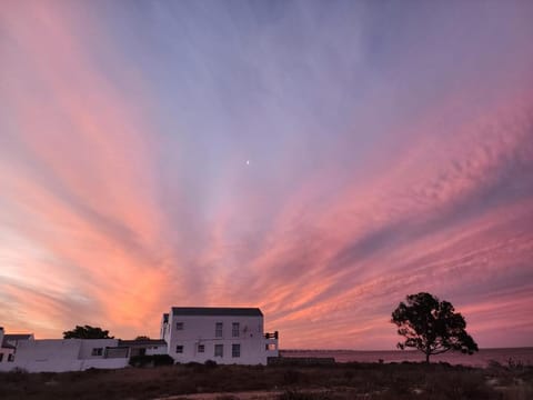 Property building, Sunset