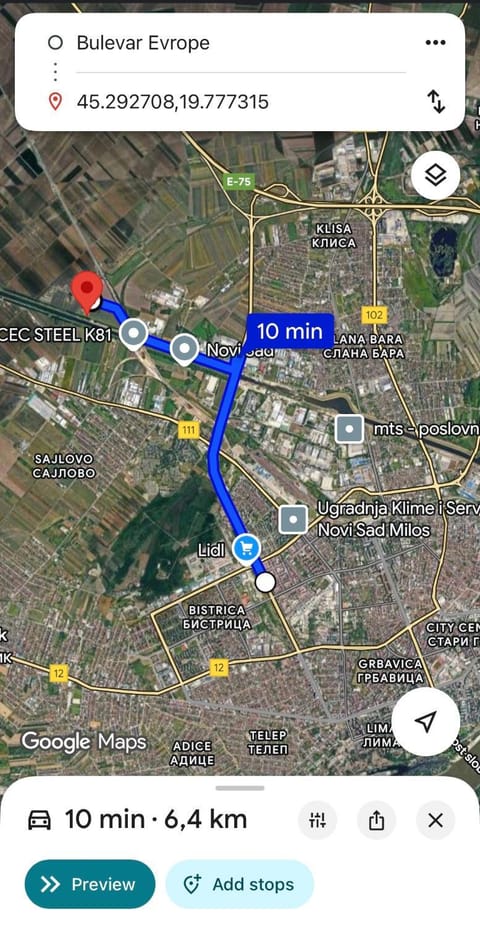 La Madera Chalet in Novi Sad