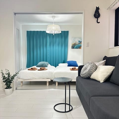 Photo of the whole room, Bedroom
