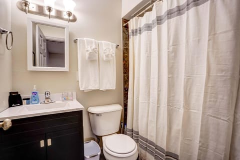 Shower, Toilet, Bathroom, towels