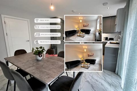 Property building, Kitchen or kitchenette, Living room, Seating area