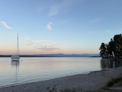 Nearby landmark, Natural landscape, Sunset
