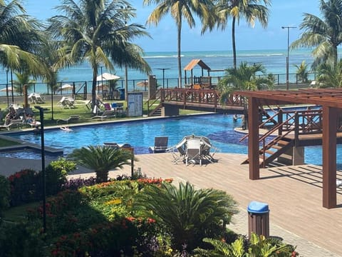 Natural landscape, Garden, Garden view, Pool view, Sea view, Swimming pool, sunbed
